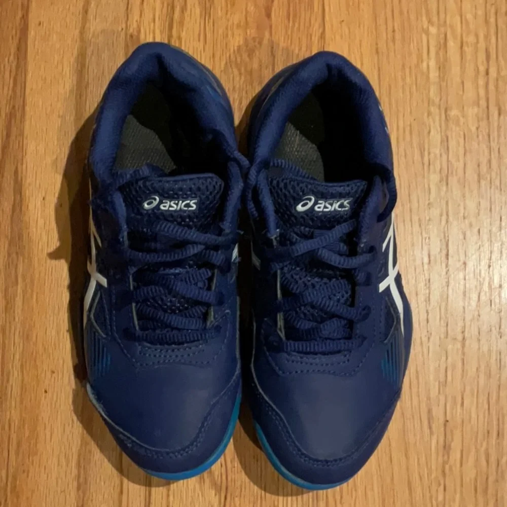 ASICS: Boy’s Gel Grade 8 Blue Expanse/White Tennis SHOES Size 1 1/2